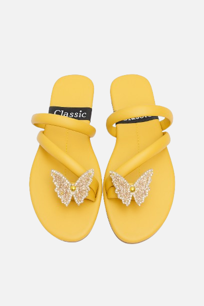 Butterfly Sliders - Yellow