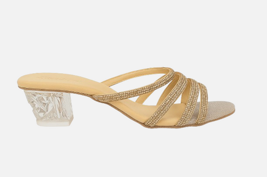 Party Ready Embellished Crystal Heel