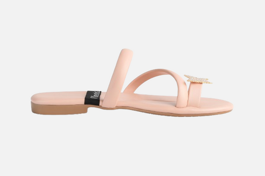 Blush Butterfly Sparkle Sliders