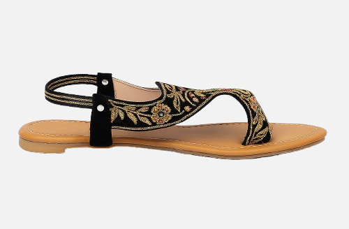 Artisan Embroidered Traditional Sandals